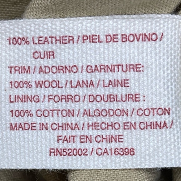 Lucky Brand gorgeous Leather Wool Fleece Patchwork Hobo Handbag Boho Retro 70’s - Picture 12 of 13